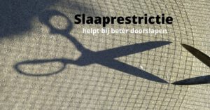 slaaprestrictie therapie